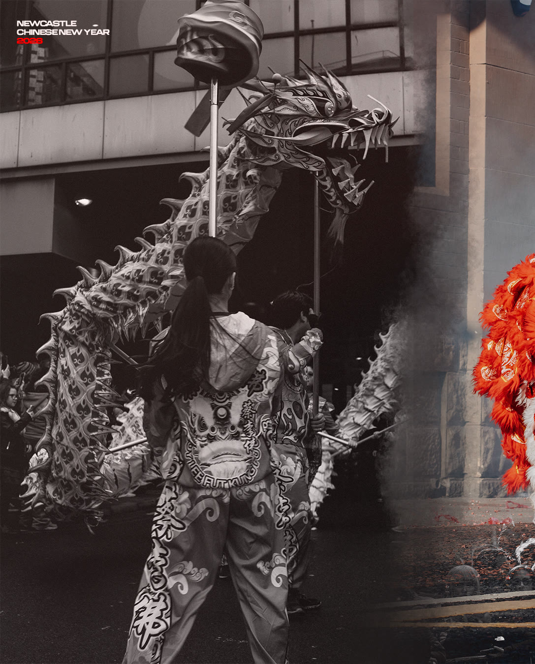 Newcastle Chinese New Year 2026 celebration documented by CreativeFlow